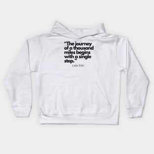 Thousand Mile Journey Kids Hoodie